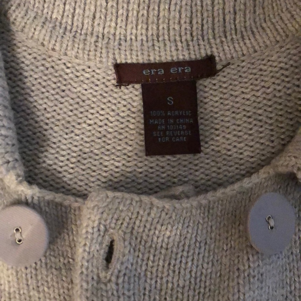 Gray Sweater Jacket - Picture 2 of 2